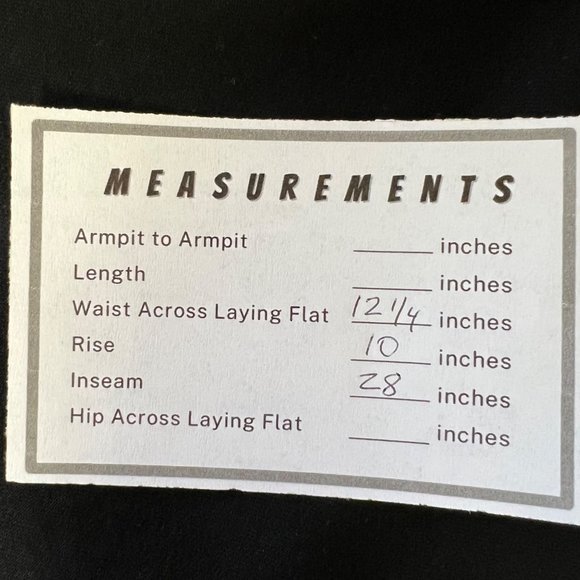 Paige High Rise Skinny Jeans Black Shadow Big Button size 26 - Picture 11 of 11